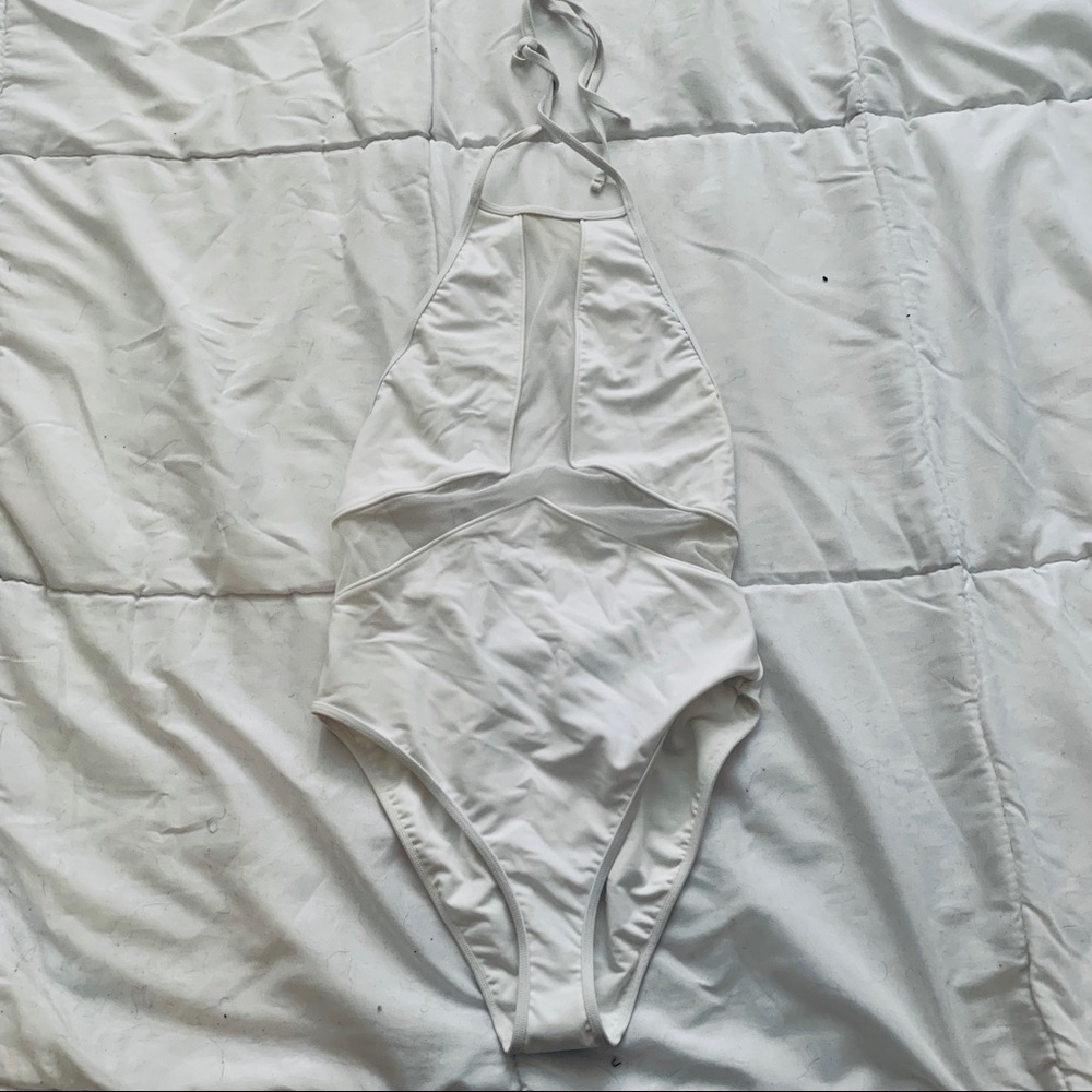 One Piece Halter Bathing Suit